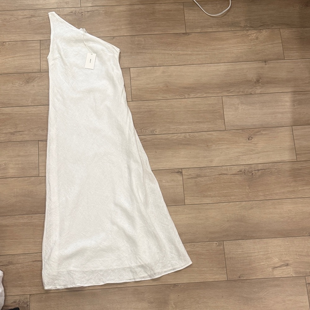 Mikoh White One-Shoulder One-Piece Swimsuit